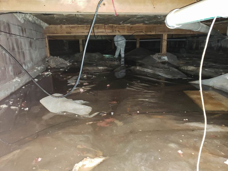 Local Basement Drainage Solutions pros at work